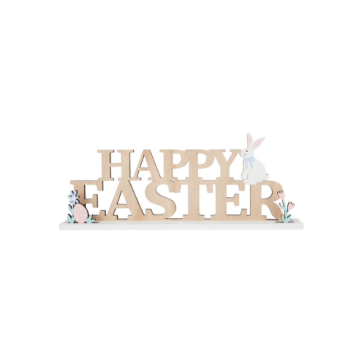图片 Happy Easter Wooden Sign