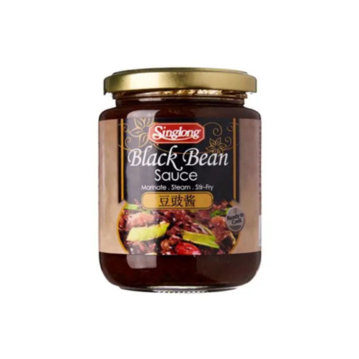 图片 Black Bean Sauce 230g-Singlong