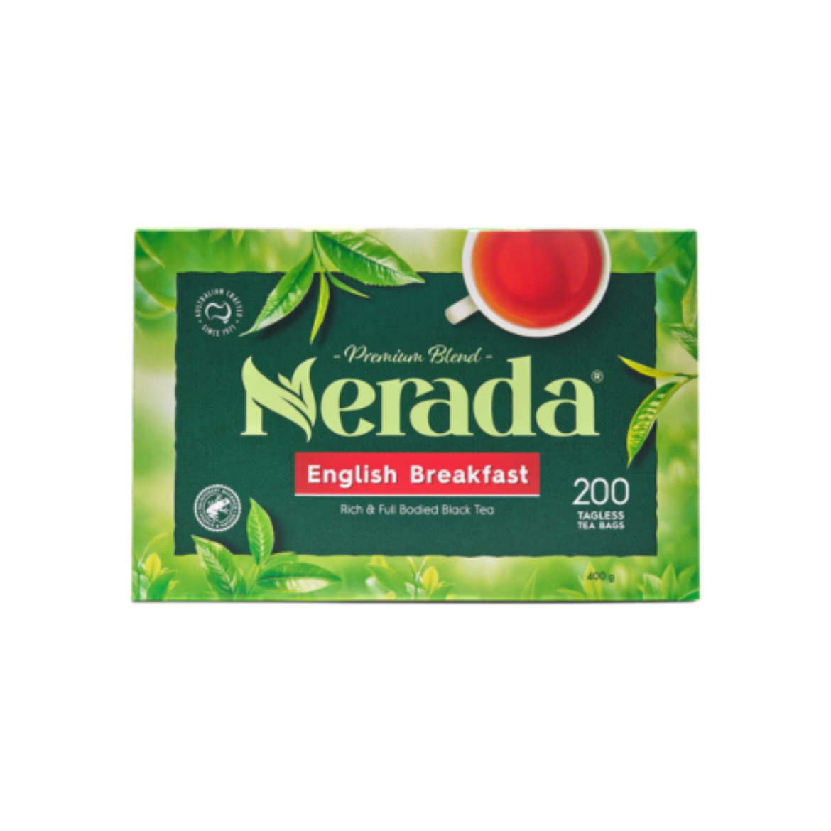 Tea Bags English Breakfast 200 Pack-Nerada の画像