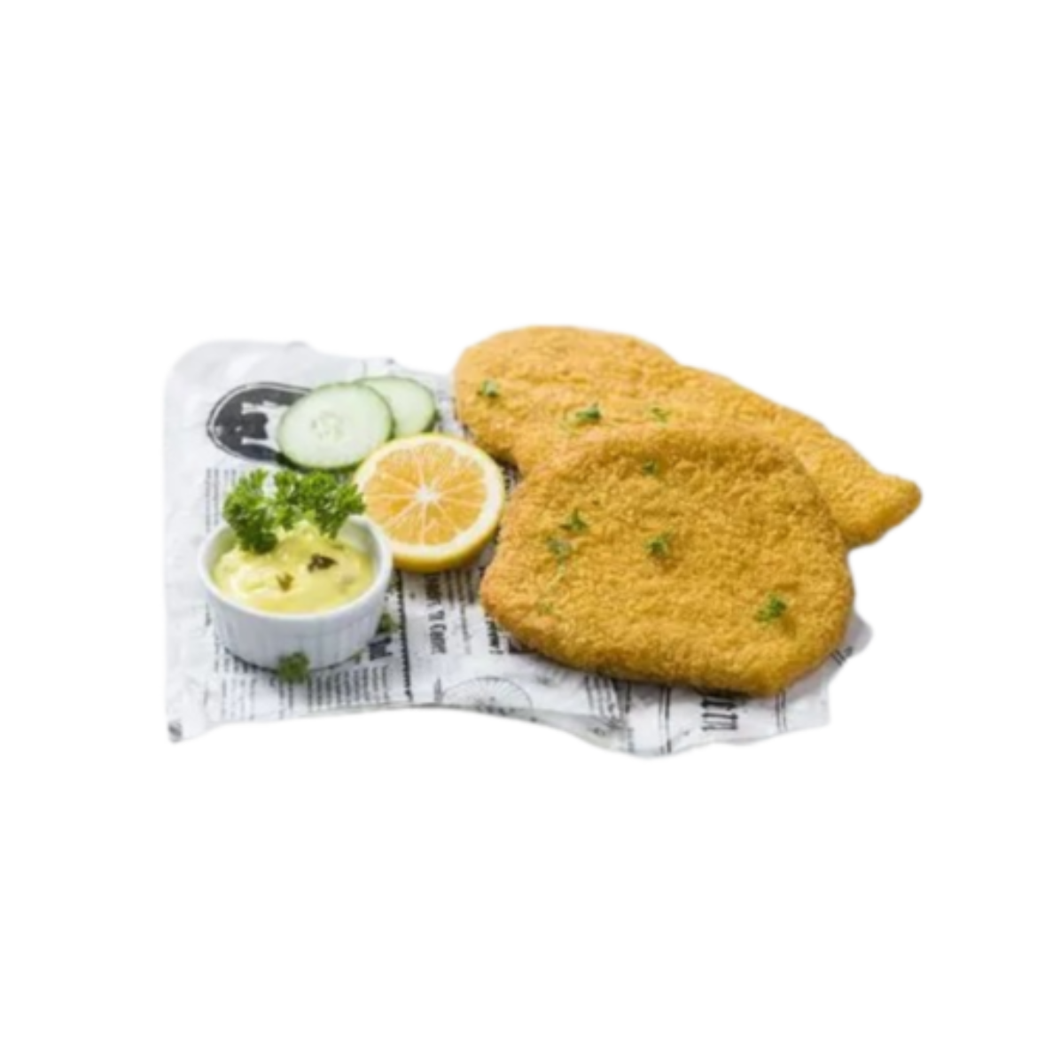 Chicken Thigh Schnitzel Panko 150g 5kg-FZ の画像