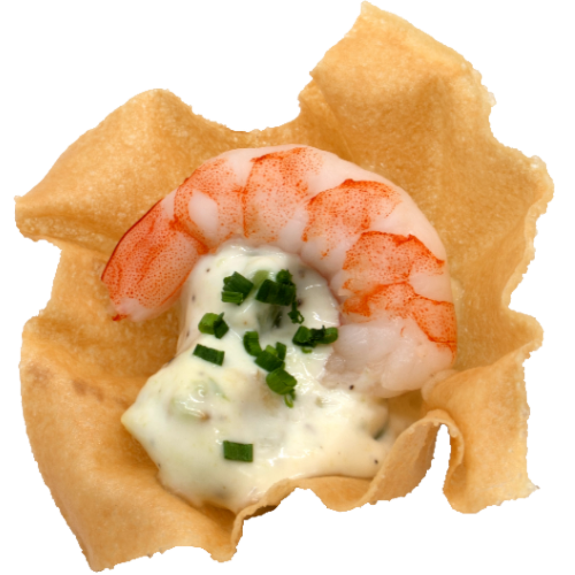 Picture of Wonton Shell with Shrimp and Avocado(1pc)