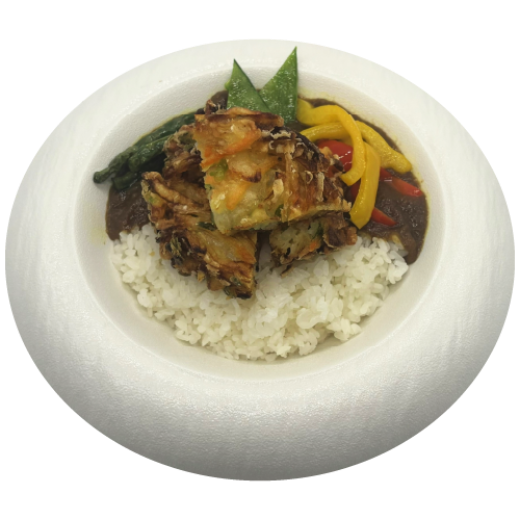 Japanese Curry with Kakiage の画像