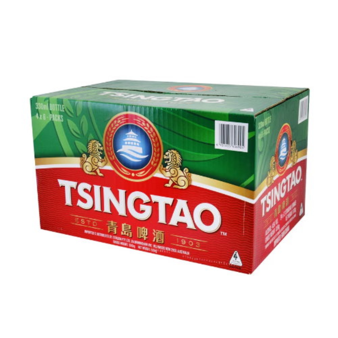 Beer Loose 24x330ml-Tsingtao の画像