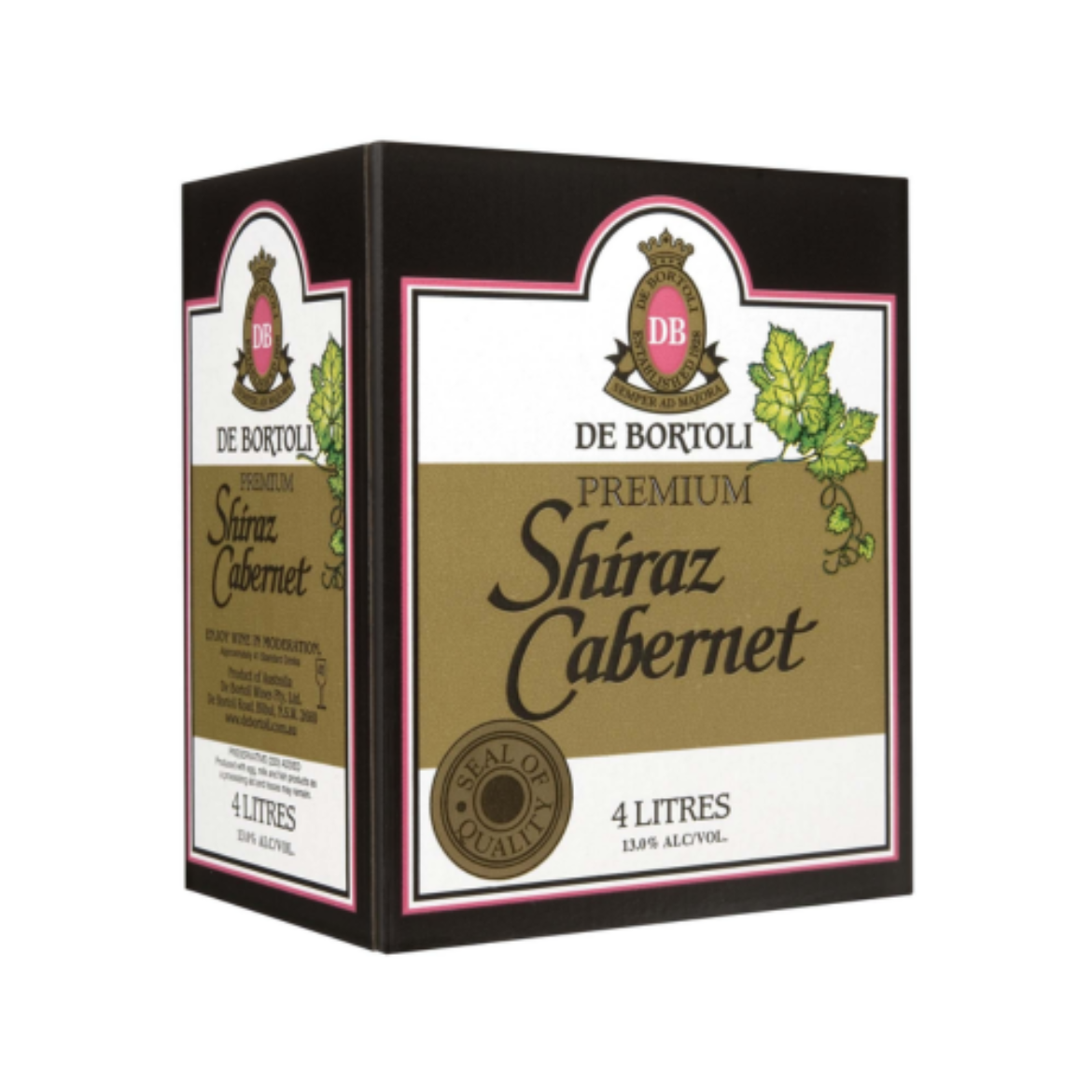 Picture of Wine Premium Shiraz Cabernet 13% 4L-DE BORTOLI