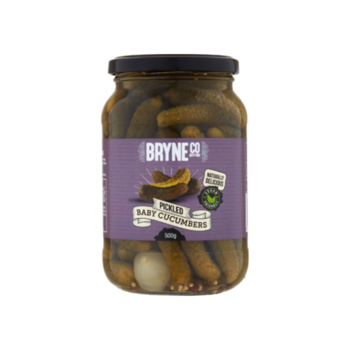 图片 Pickled Baby Cucumbers 500g-Bryne Co