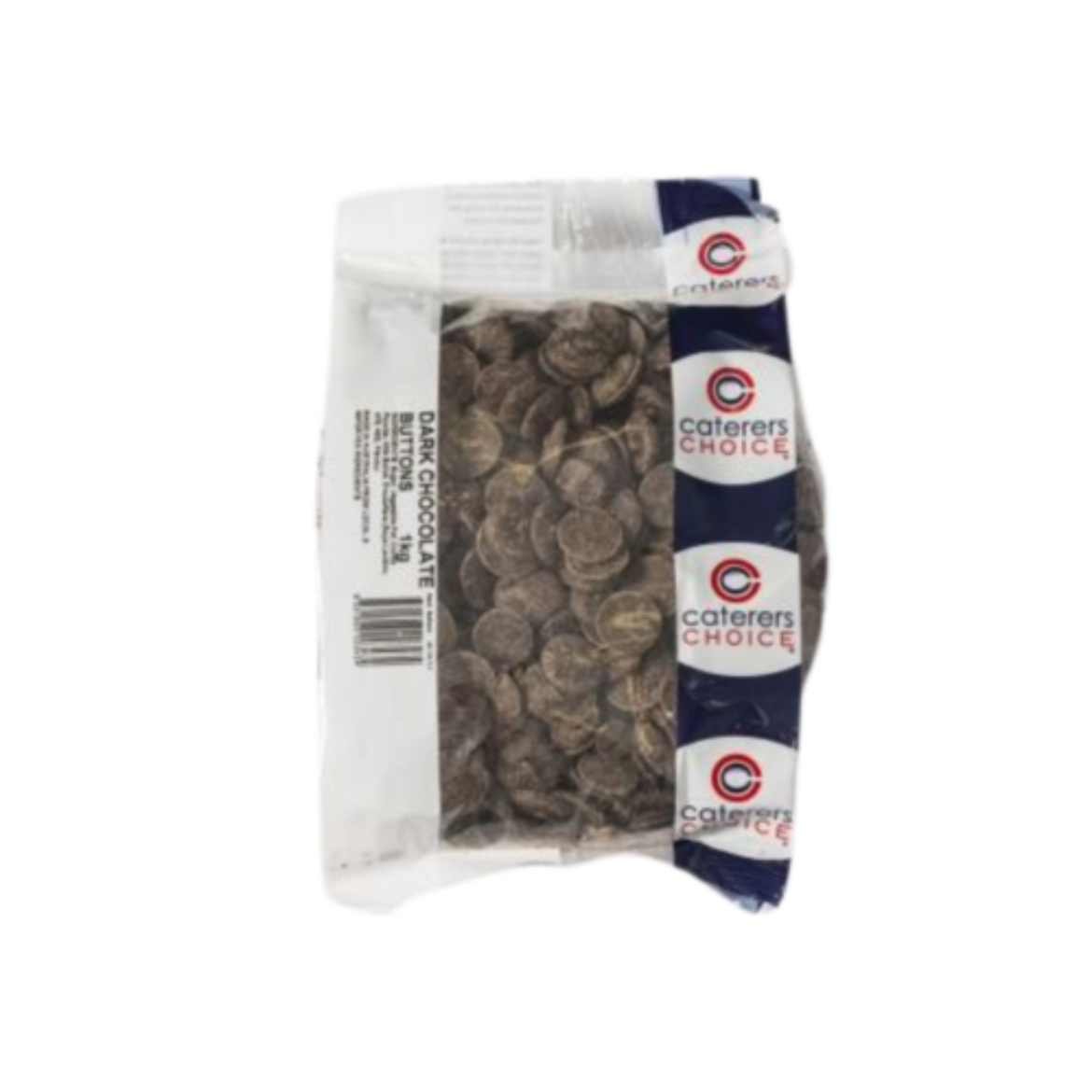 图片 Chocolate Buttons Dark 1kg-CATERERS CHOICE
