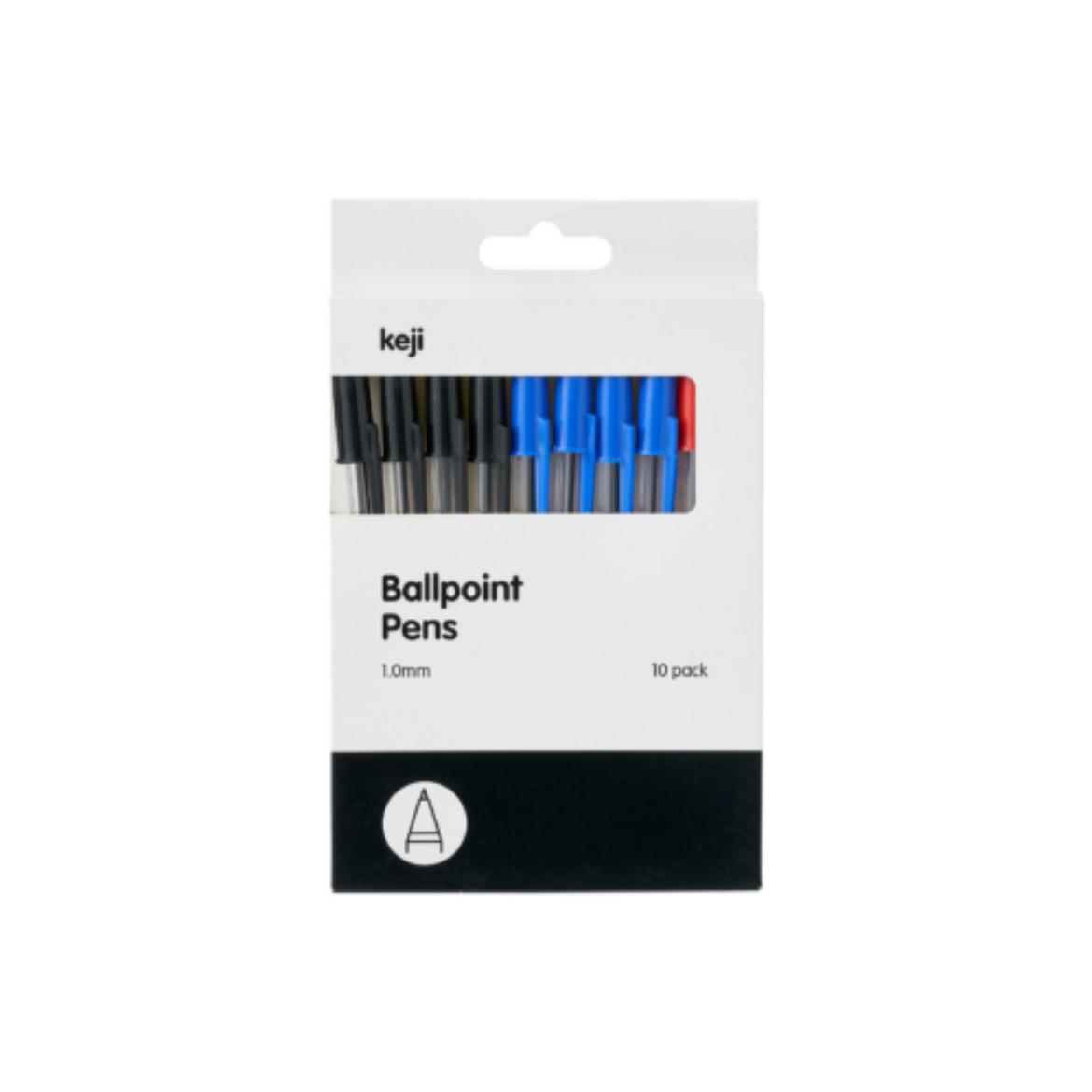 图片 Ballpoint Pens Assorted 10 Pack-Keji