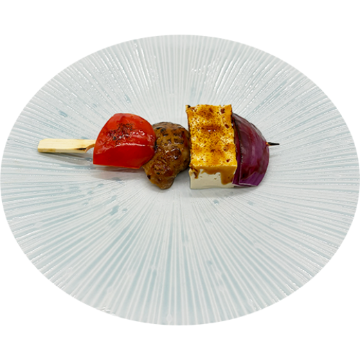 图片 Tofu & Vegetable Skewers with Sweet Soy Glaze (VG)