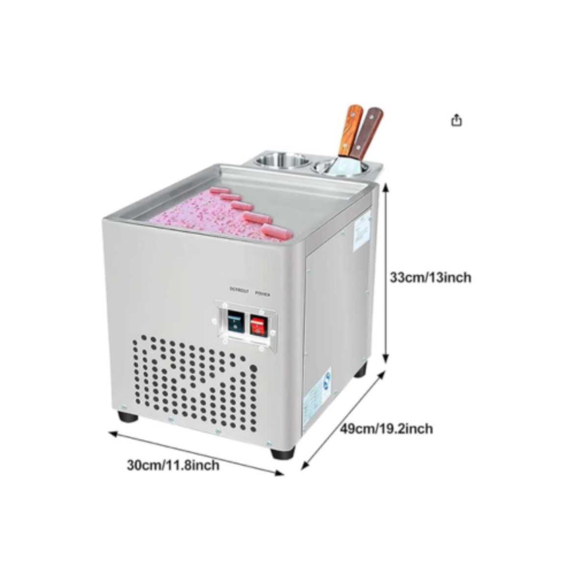 图片 Rolled Ice Cream Maker-Quintin