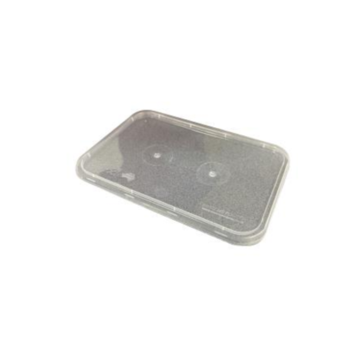 Picture of Lids Rectangle Plastic 50pcs-CATERERS CHOICE