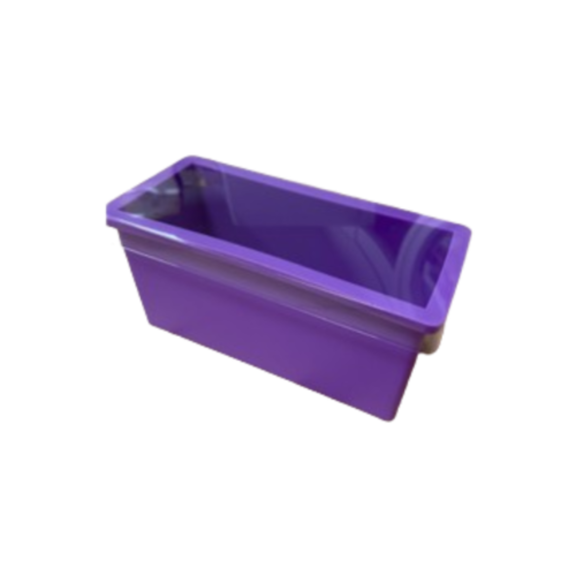 Picture of Purple Block With Lid Large 19.5x9x7cm