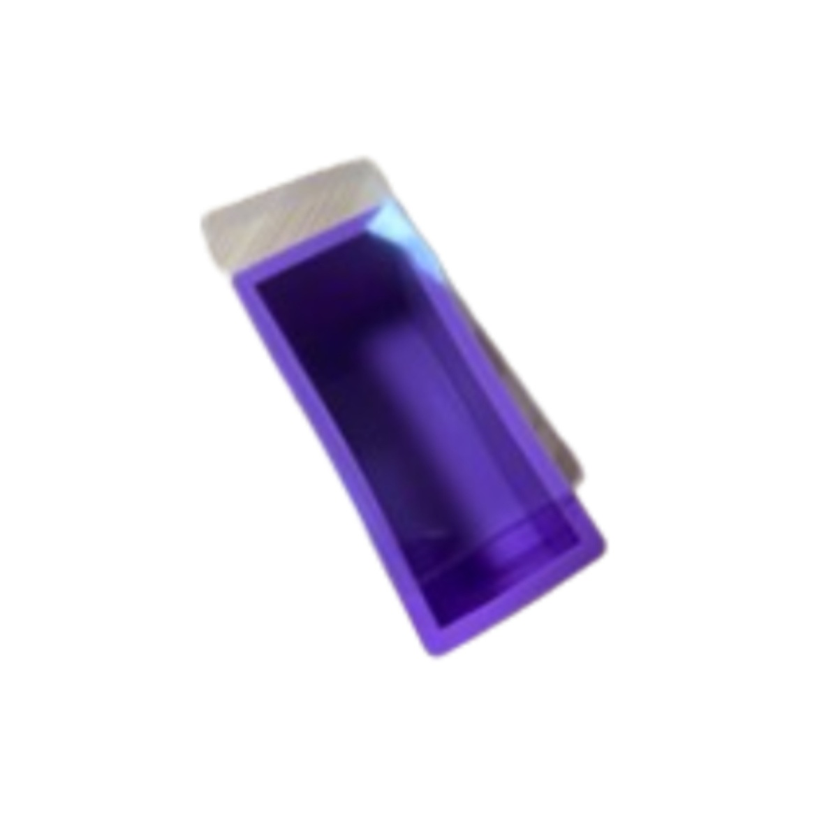 Purple Block With Lid Small 14.5x6x7.5cm の画像