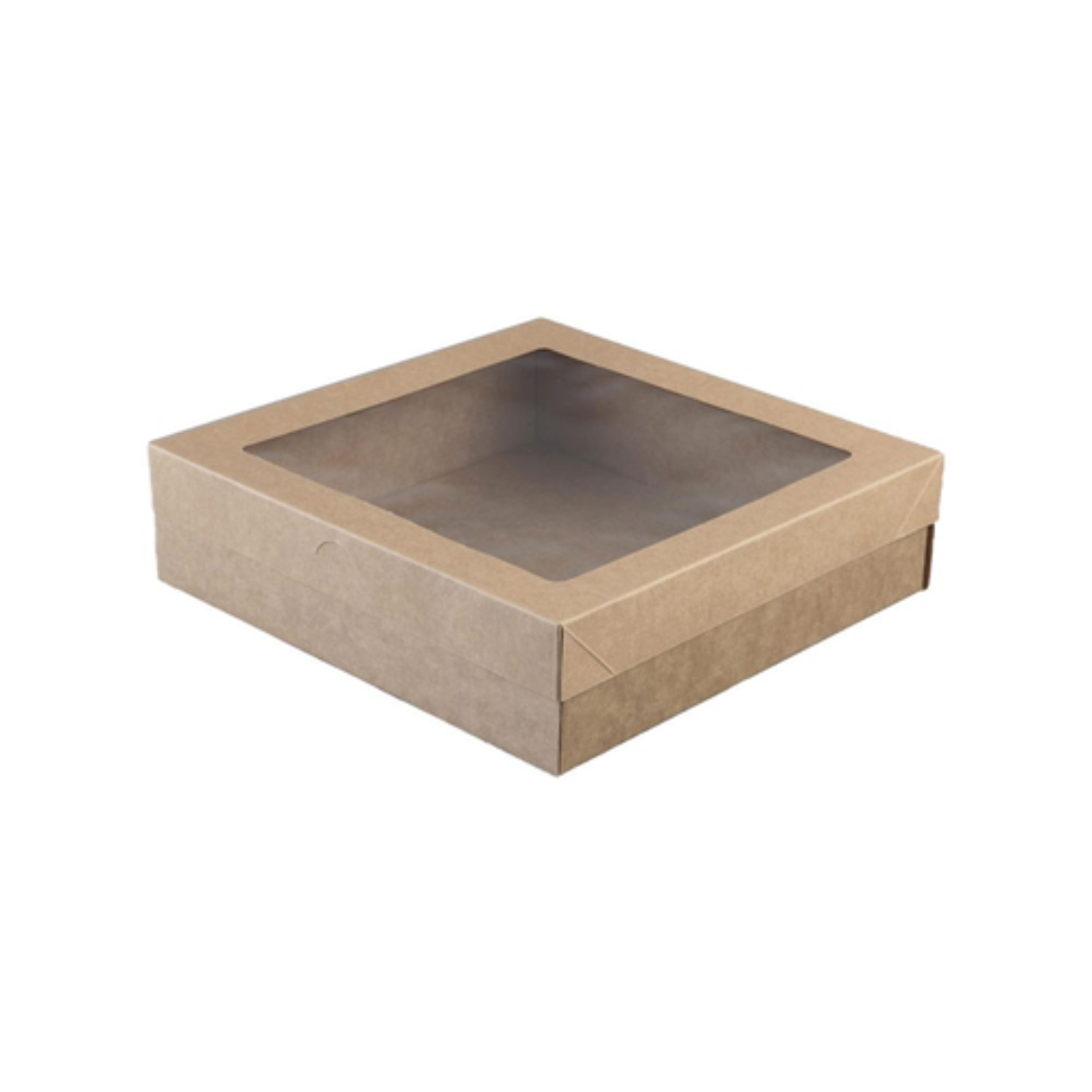 Catering Box Kraft Brown Small 225x225x60mm-BetaCater の画像
