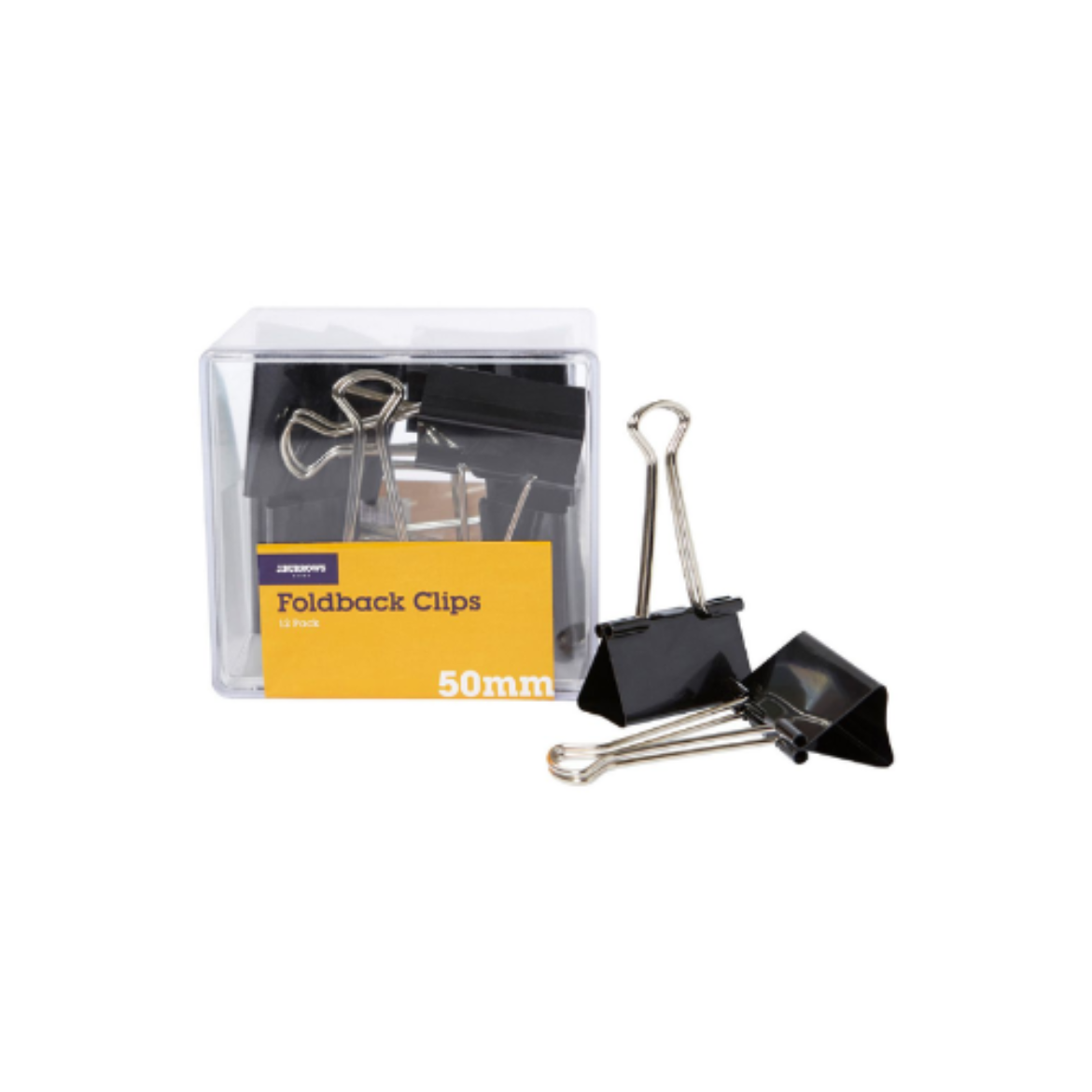 Picture of Foldback Clips 12 Pack-J.Burrows