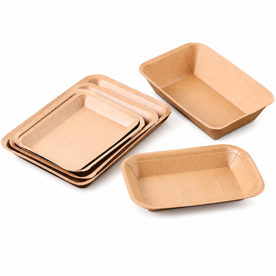 Kraft Paper Plate の画像