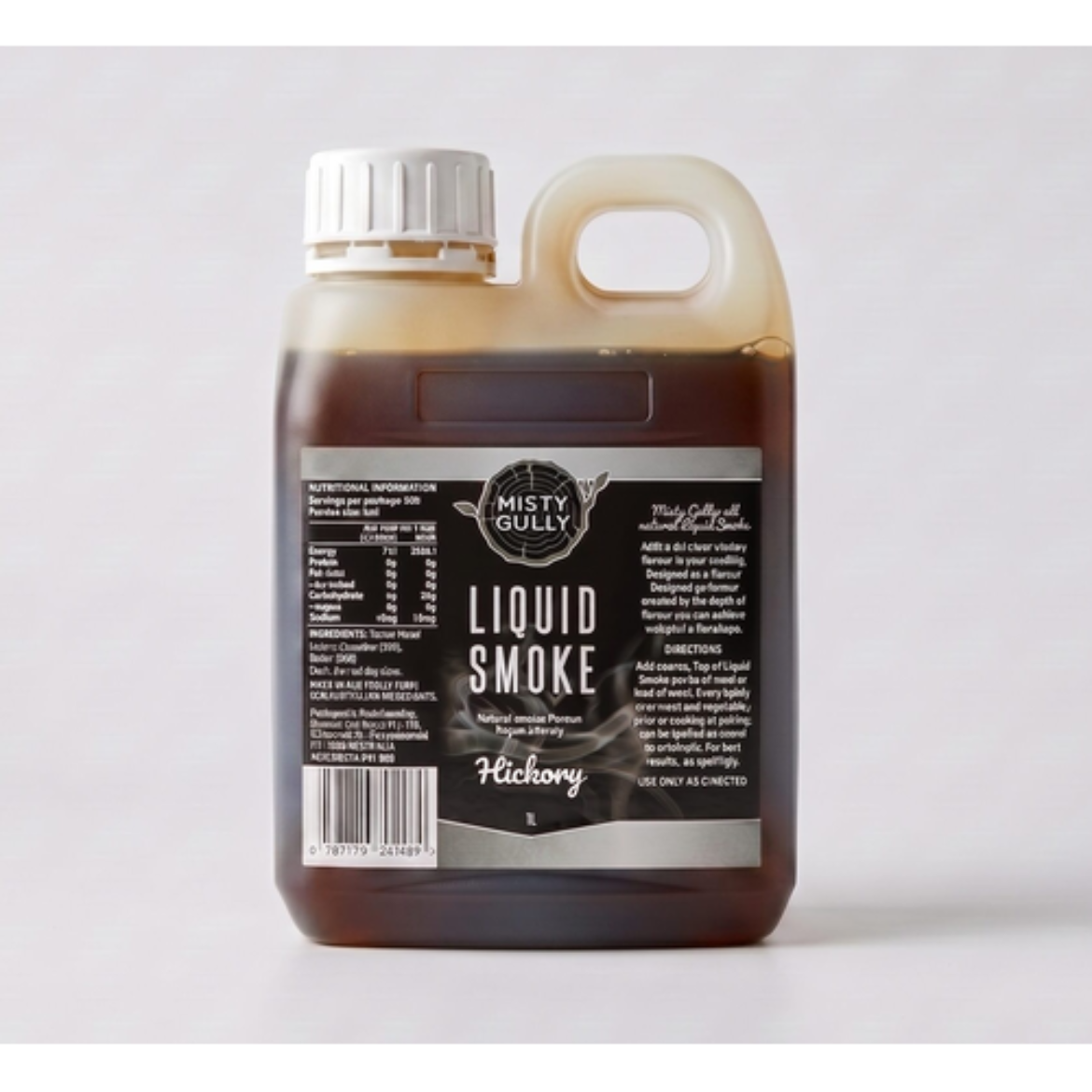 Picture of Liquid Smoke Hickory 1L-Misty Gully