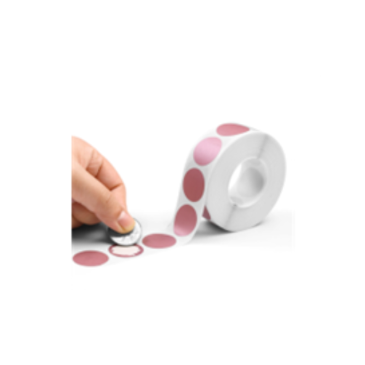 Picture of Scratch-Off Sticker Pink 2.5x2.6cm