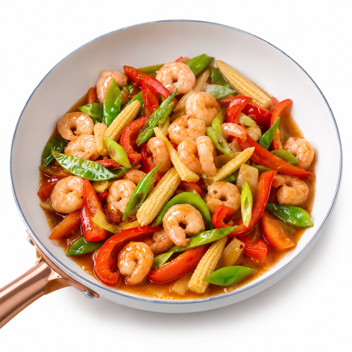 Stir Fry Garlic Prawns の画像