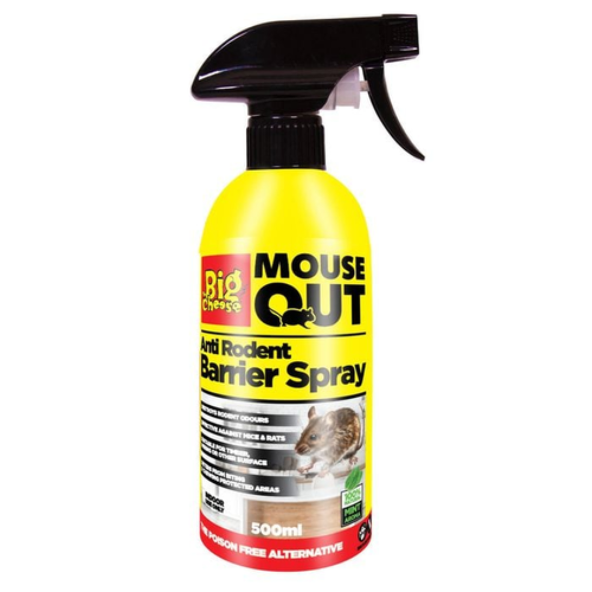 图片 Mouse Out Anti Rodent Barrier Spray 500ml-The Big Cheese