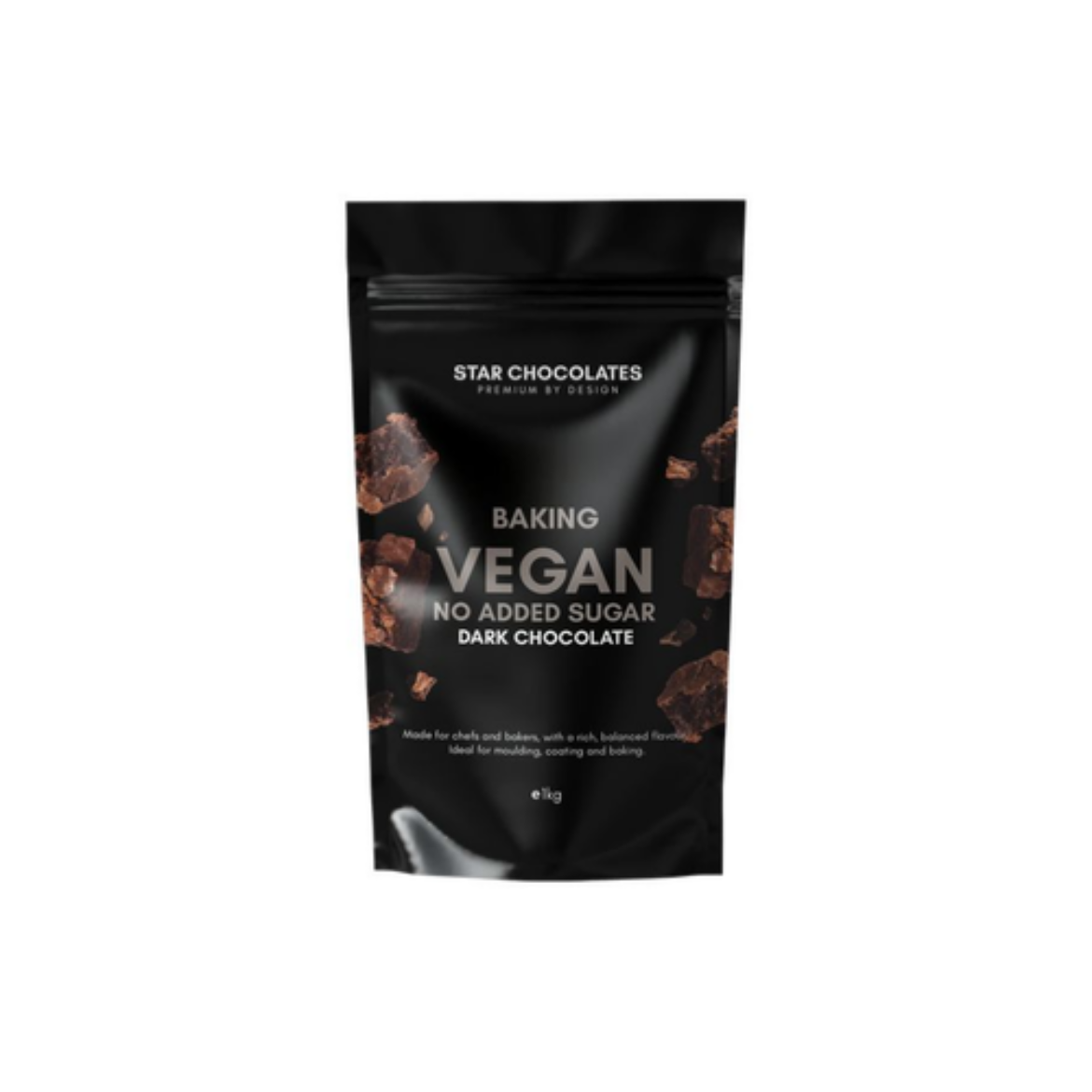 Picture of Vegan Dark Chocolate (No Added Sugar) 1kg Bag