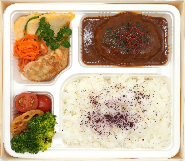 Picture of Beef Hamburger Bento